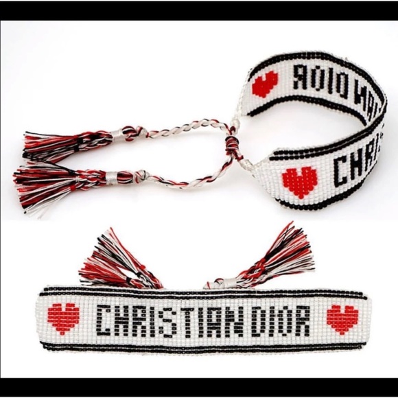 ❌Sold❌ Christian Dior J’ADIOR Bracelet Tassel Knit - Picture 4 of 8